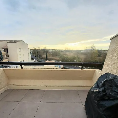 2 Pièces Mezzanine Climatisé Avec Piscine Et Parking Privé à - Fr-1-326-789 Apartamento *